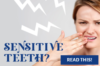 Gwinn dentist, Dr. Buck at Northern Trails Dental Care, explains identifiers and treatment options for people who experience tooth sensitivity.